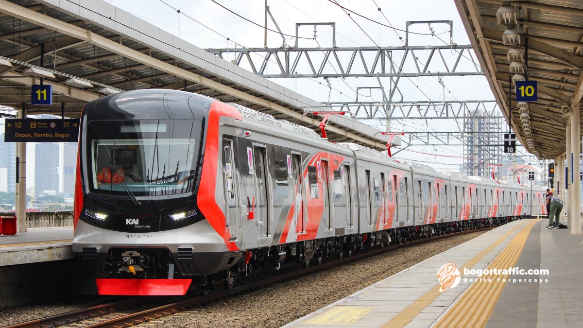 Ini Jadwal Rangkaian KRL Baru CRRC di Lintas Bogor dan Cikarang